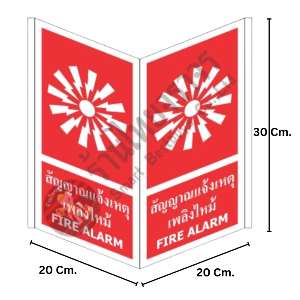 ป้ายสัญญาณแจ้งเหตุเพลิงไหม้
