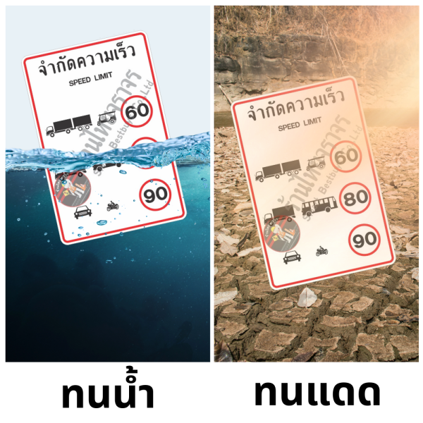 ป้ายจำกัดความเร็ว