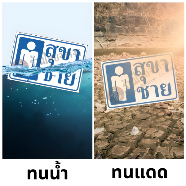 ป้ายสุขาชาย