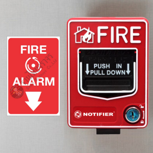 ป้าย FIRE ALARM