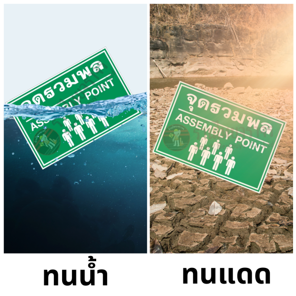 ป้ายจุดรวมพล