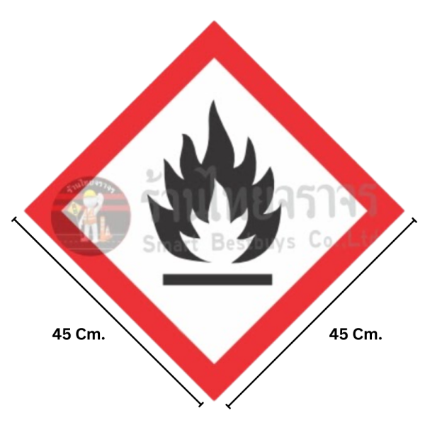 ป้ายสัญลักษณ์แสดงอันตรายสารเคมี ระบบ GHS