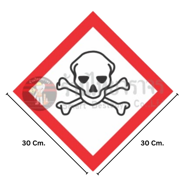 ป้ายสัญลักษณ์แสดงอันตรายสารเคมี ระบบ GHS