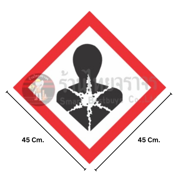 ป้ายสัญลักษณ์แสดงอันตรายสารเคมี ระบบ GHS