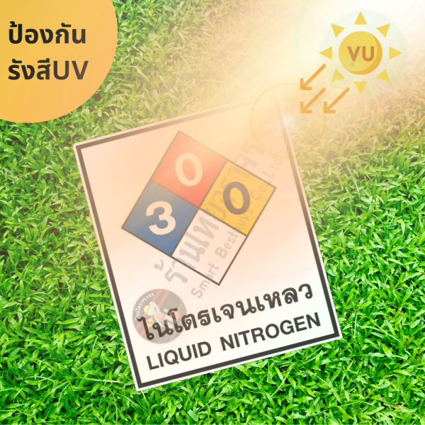 ป้ายสัญลักษณ์แสดงอันตรายสารเคมี ระบบ NFPA